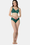 Amante Double Layered Wired Full Coverage Super Support Bra - Botanical Garden — thumbnail 5
